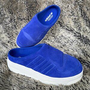 Adidas Rivalry Mule Shoes – Lucid Blue  – Size 6.5 – Rare Color